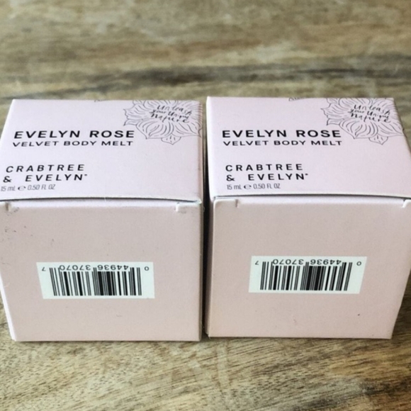 Crabtree & Evelyn Rose Velvet Body Melt - Picture 3 of 4